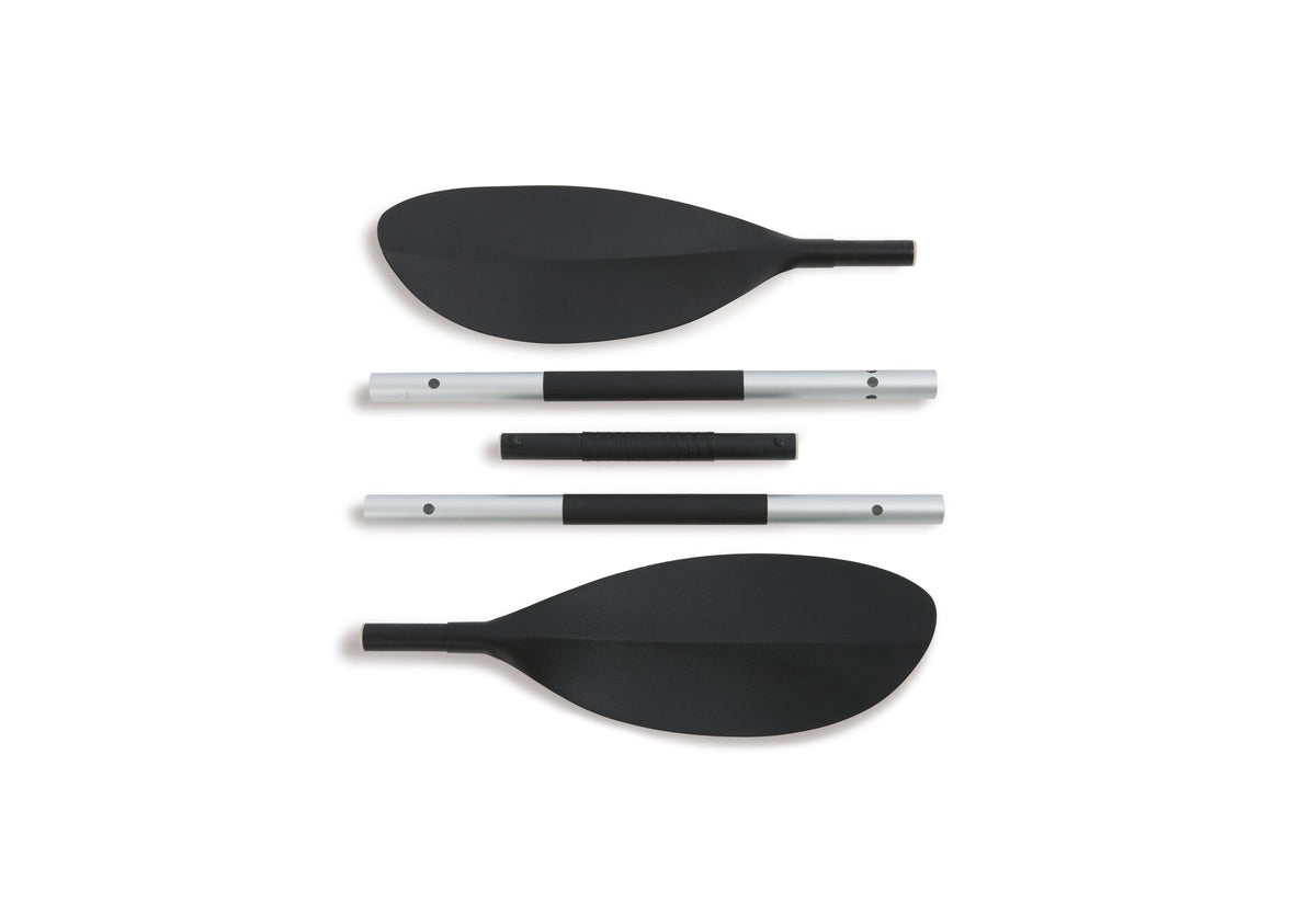 Intex Kajakpeddel 218 Cm Aluminium Zwart/zilver - Azzura Pool