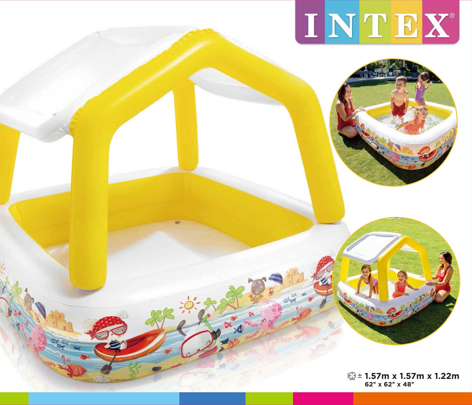 Intex kinderzwembad – Sun Shade Pool - Azzura Pool
