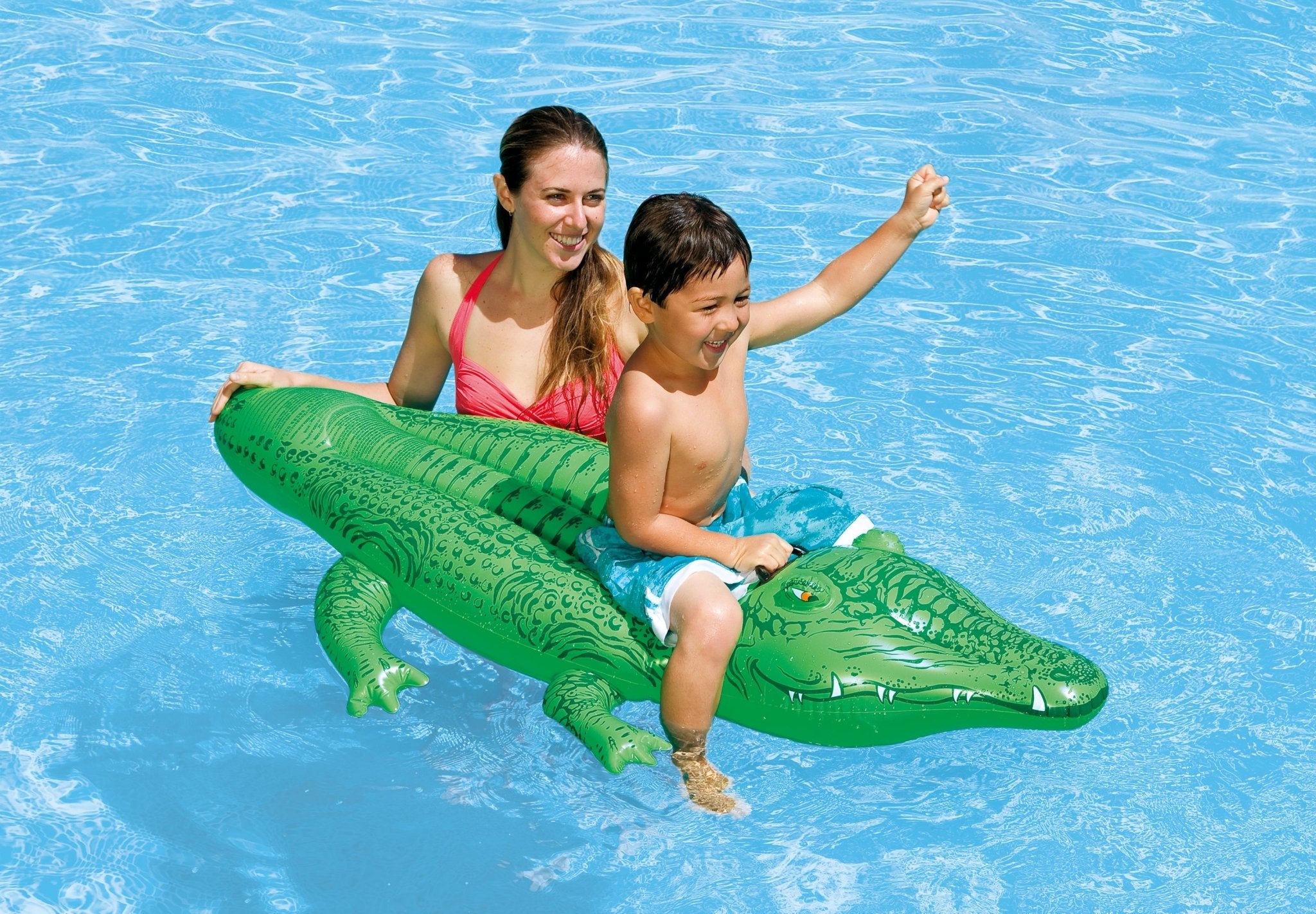 Intex krokodil - 168cm x 86cm - Azzura Pool