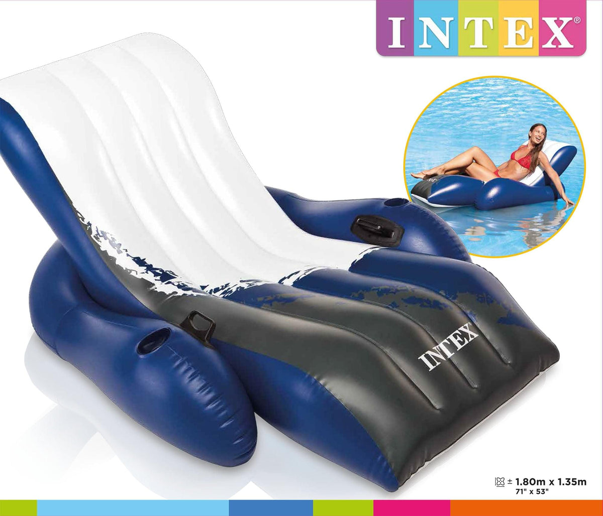 Intex lounge stoel recliner 180cm x 135cm - Azzura Pool