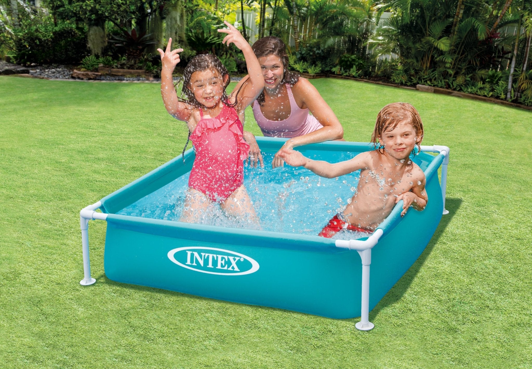 Intex Mini Frame Pool 122 cm x 122 cm x 30 cm - Azzura Pool
