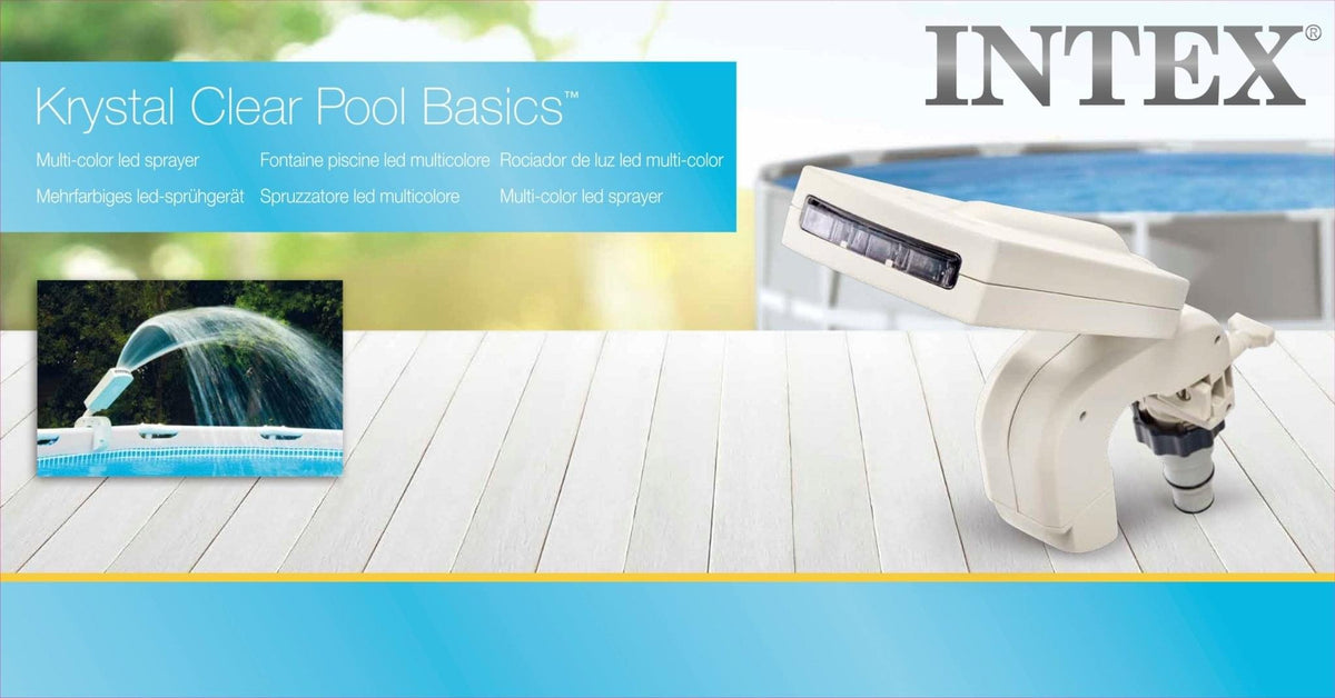 Intex Multi-color Led Pool Sprayer - Azzura Pool