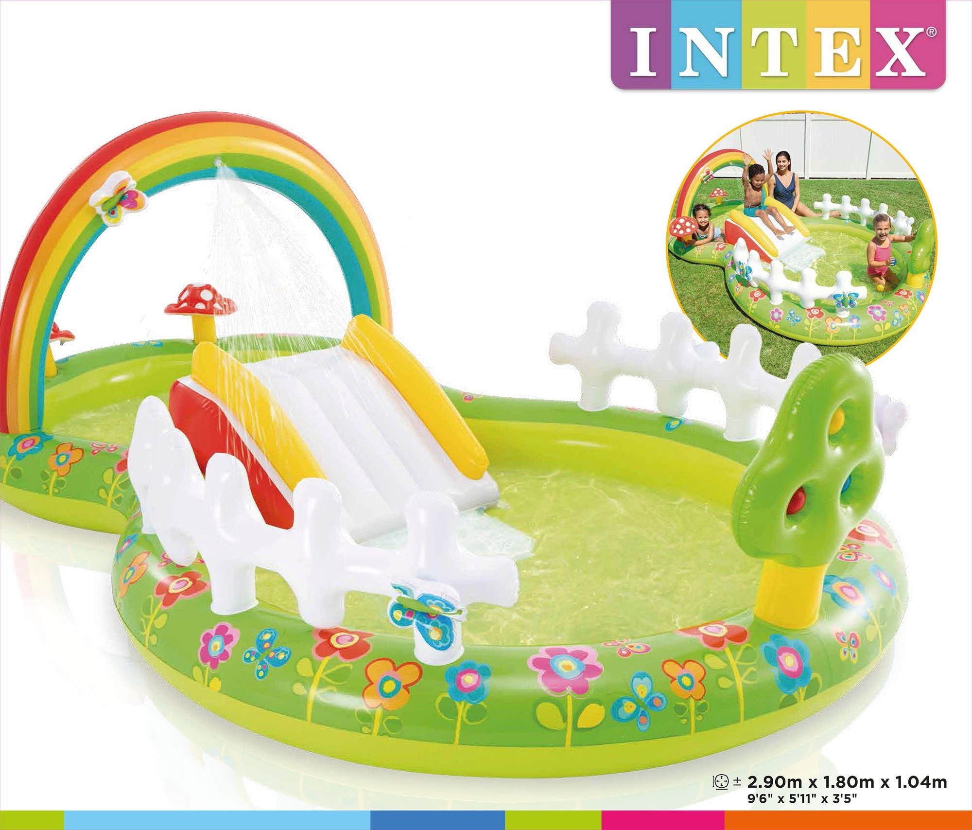 Intex My Garden zwembad speelcentrum - Azzura Pool