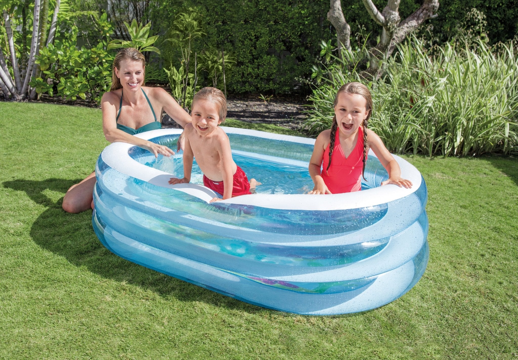 Intex My Sea Friends Pool kinderzwembad 163cm x 107cm x 46cm - Azzura Pool