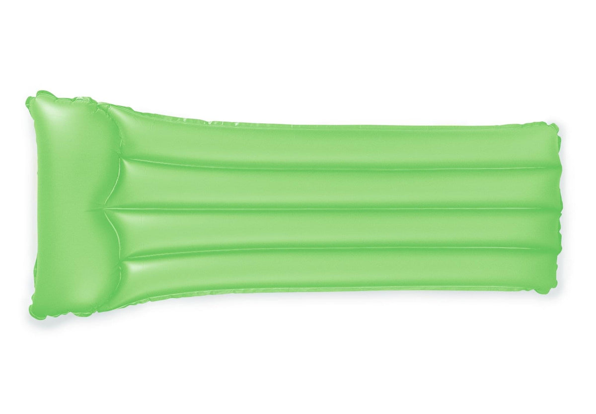 Intex Neon luchtbed - Groen - 183cm x 76cm - Azzura Pool