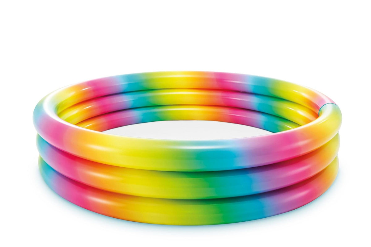 Intex opblaasbaar zwembad regenboog 147cm x 33cm - Azzura Pool