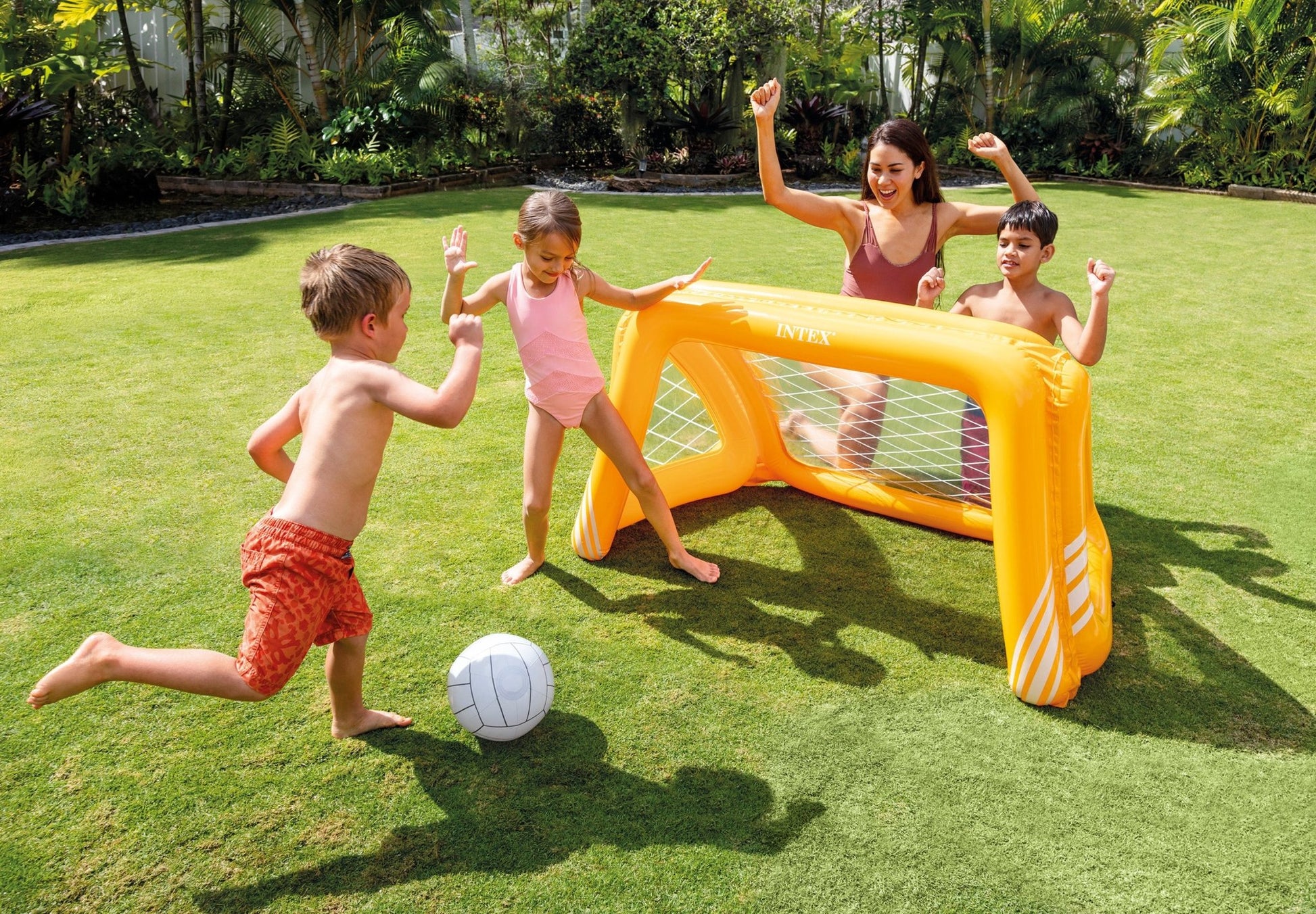 Intex opblaasbare goal set - Oranje - Azzura Pool