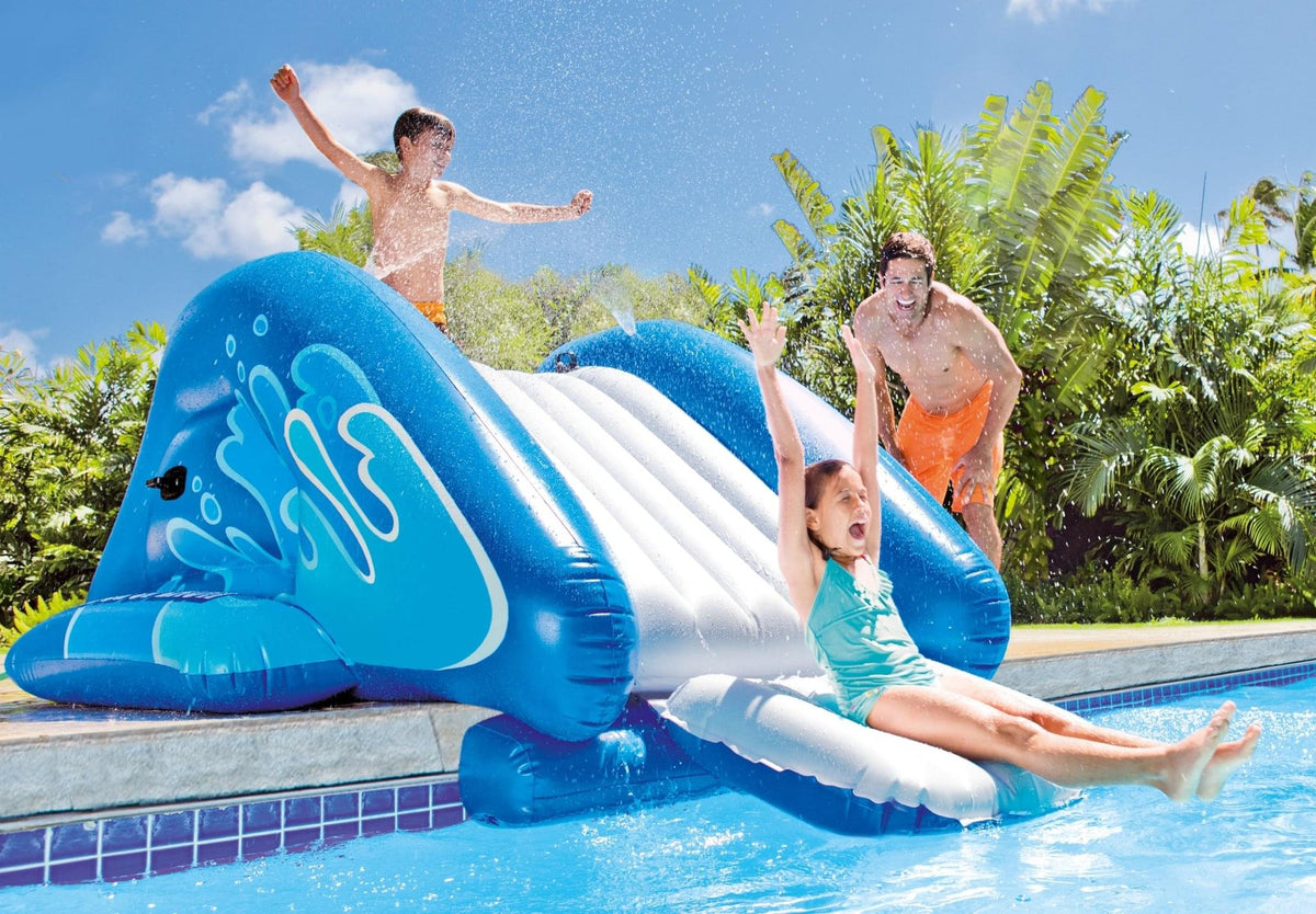 Intex opblaasbare water glijbaan (met reparatiesetje) - Azzura Pool