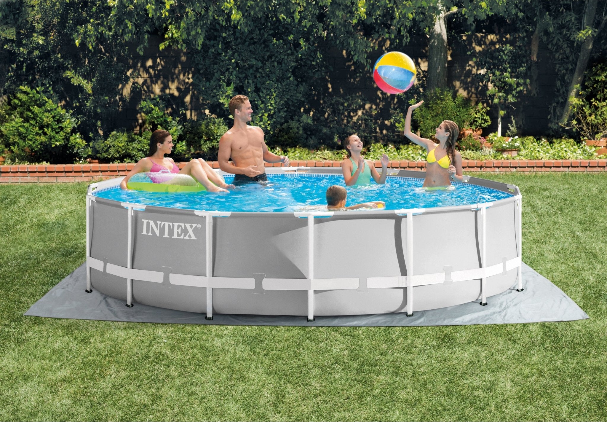 Intex Prism Frame Ø427 cm x 107 cm - Azzura Pool