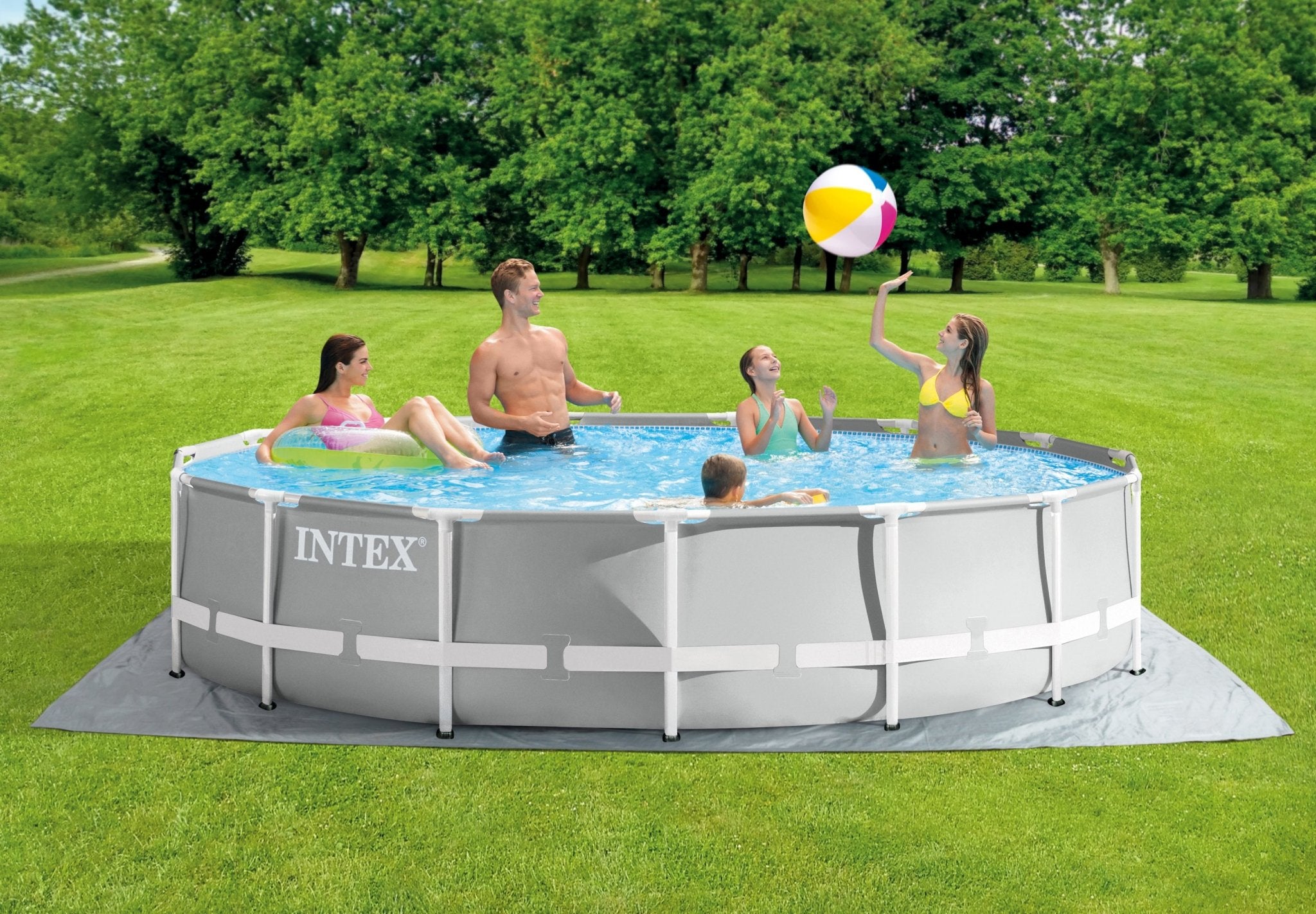 Intex Prism Frame Ø457cm x 107cm - Azzura Pool