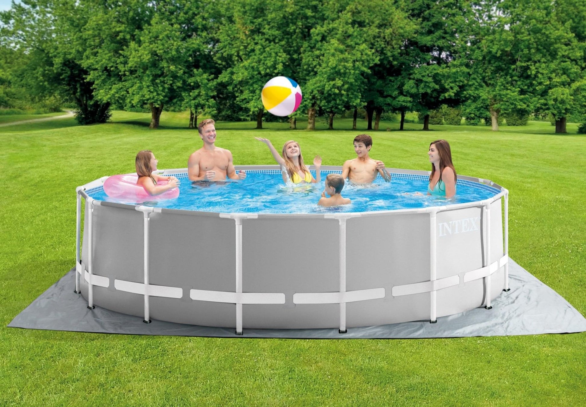 Intex Prism Frame Ø457cm x 122cm - Azzura Pool