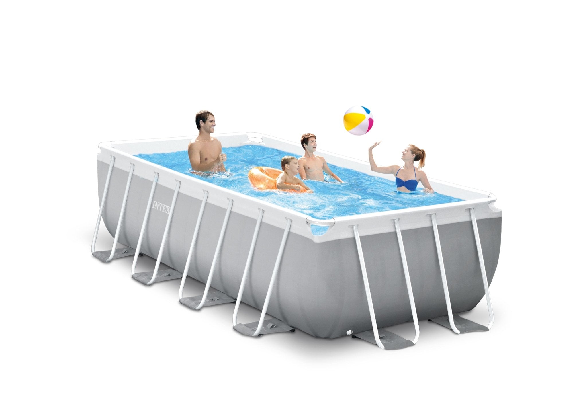 Intex Prism Frame Rectangular 400 cm x 200 cm x 122 cm - Azzura Pool