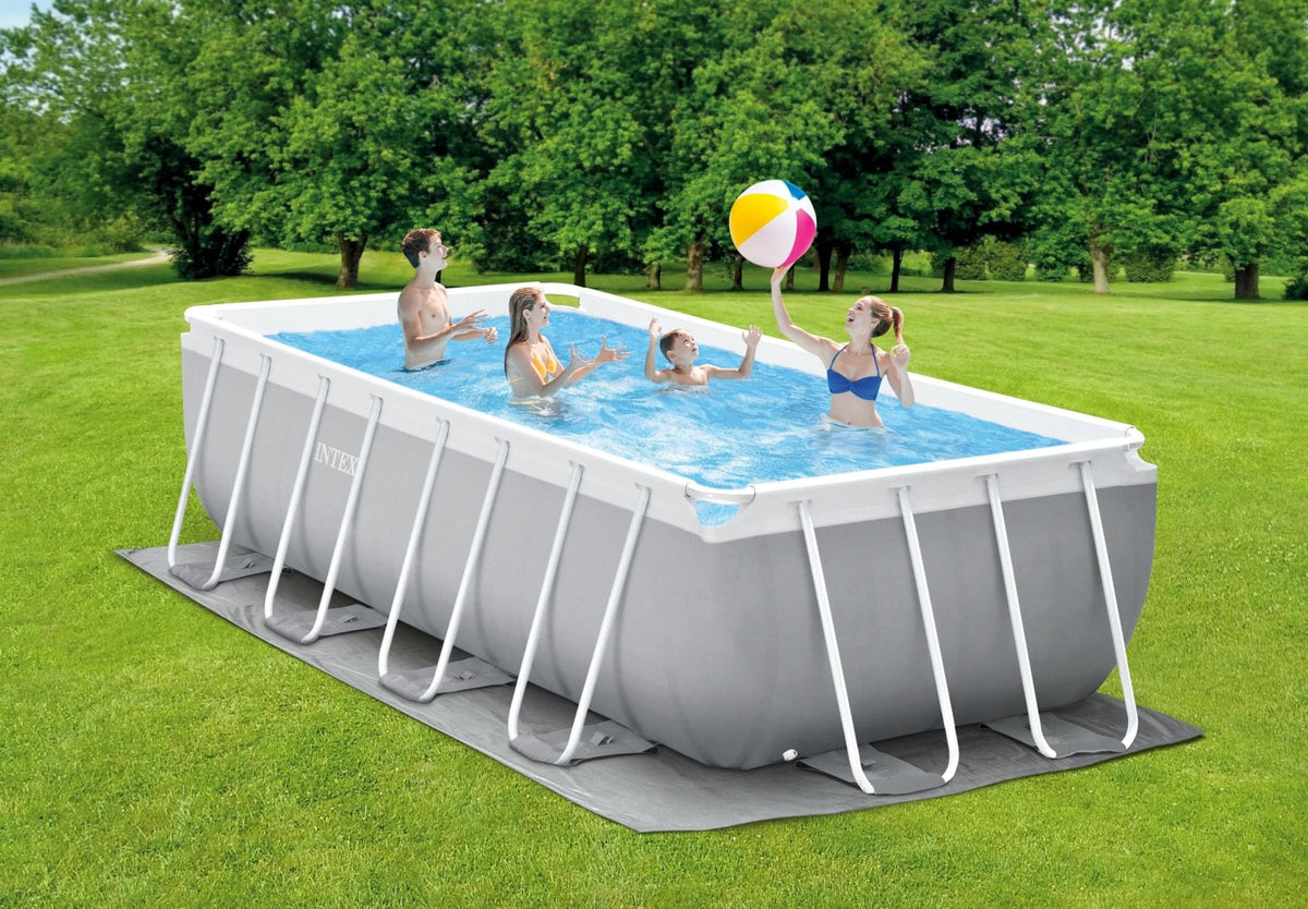Intex Prism Frame Rectangular 488cm x 244cm x 107 cm - Azzura Pool