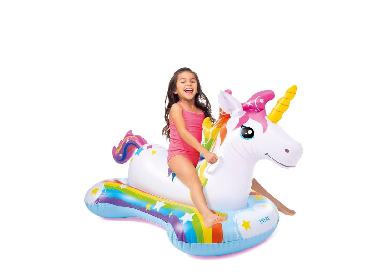Intex Ride-On Eenhoorn - Azzura Pool