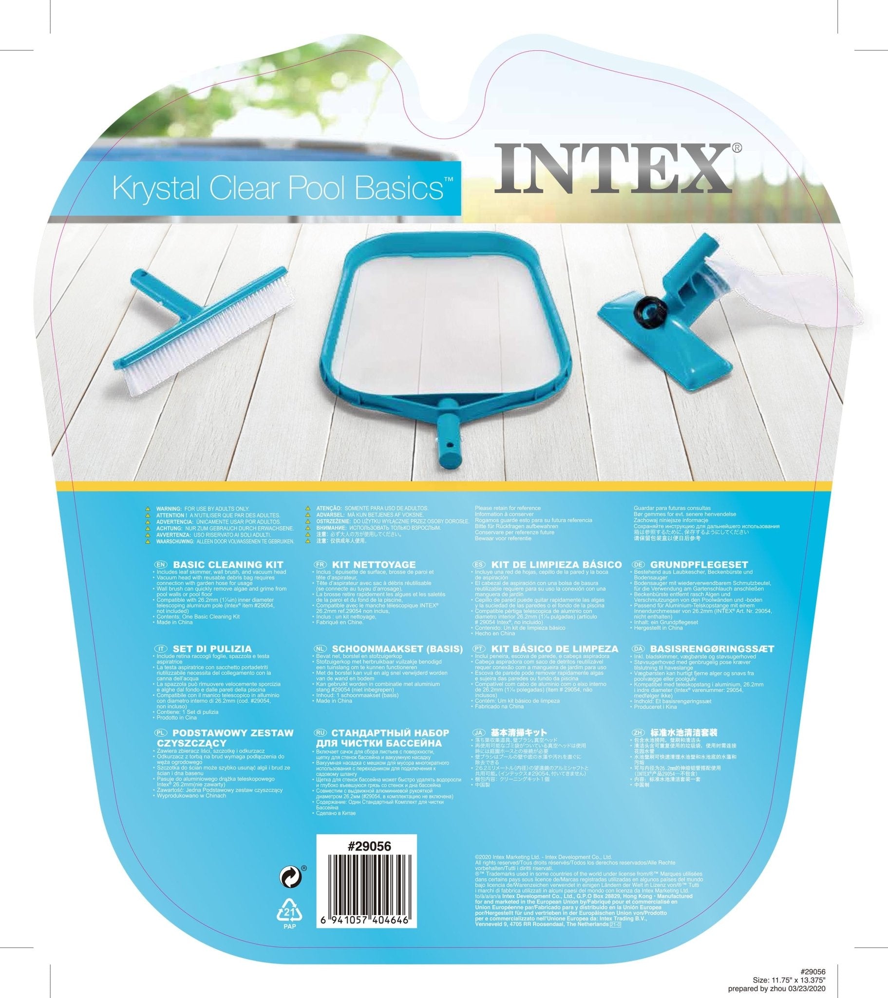 Intex schoonmaakset - Azzura Pool