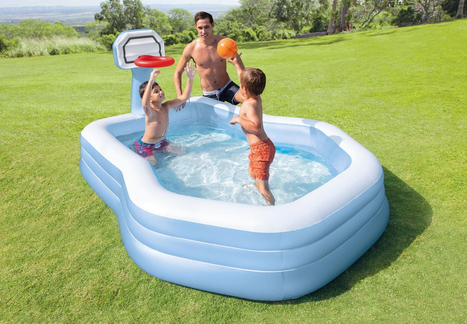 Intex Shootin' Hoops opblaaszwembad - Azzura Pool