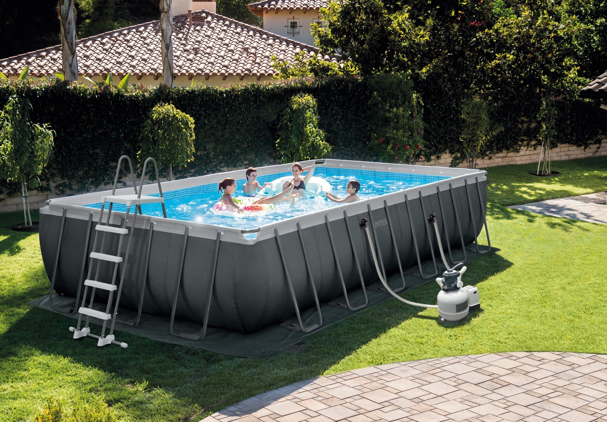 Intex Ultra XTR Frame Pool 732cm x 366cm x 132cm - Azzura Pool