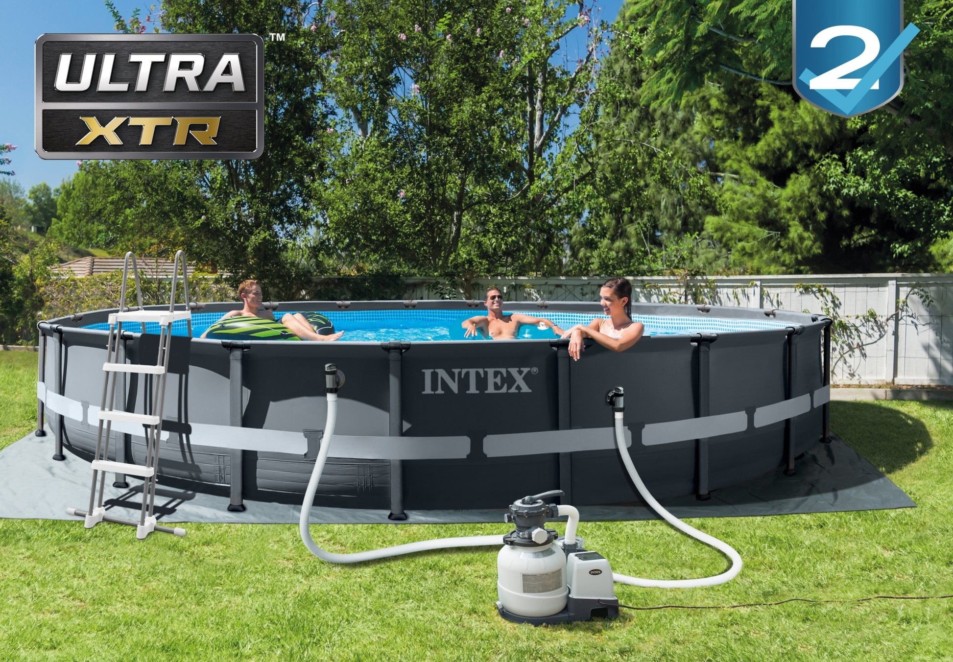 Intex Ultra XTR Frame Pool Ø610cm x 122cm - Azzura Pool