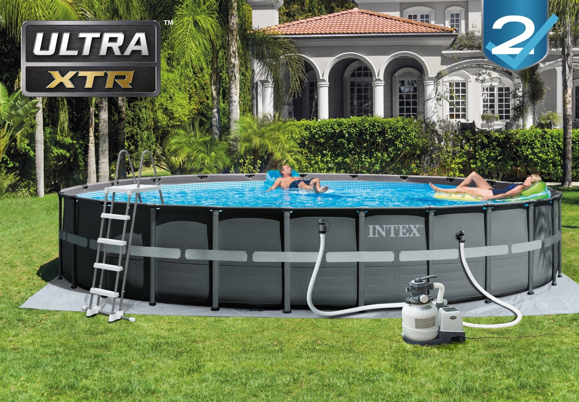 Intex Ultra XTR Frame Pool Ø732 cm x 132 cm - Azzura Pool
