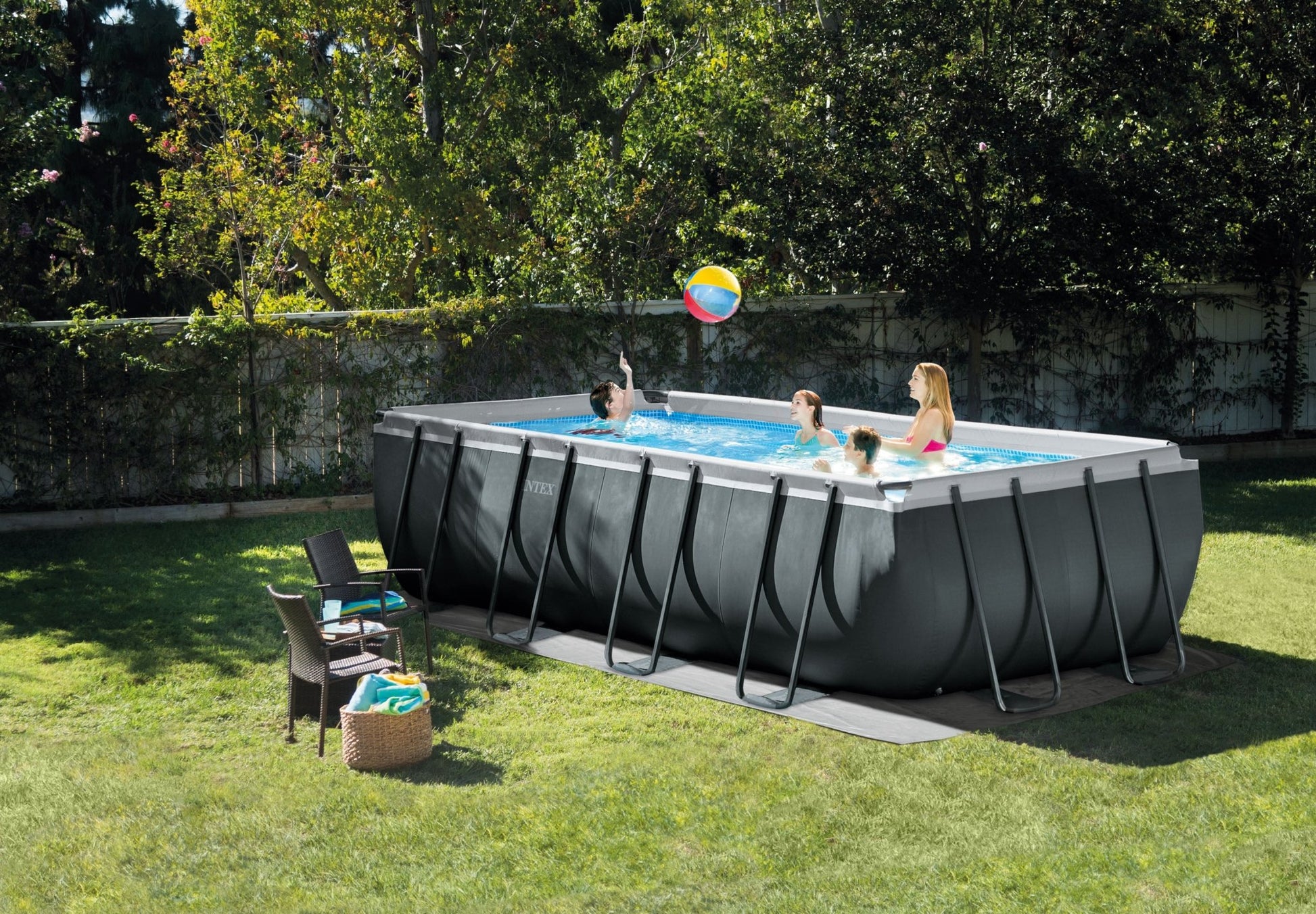 Intex Ultra XTR Frame zwembad - 549 cm x 274 cm x 132 cm - Azzura Pool