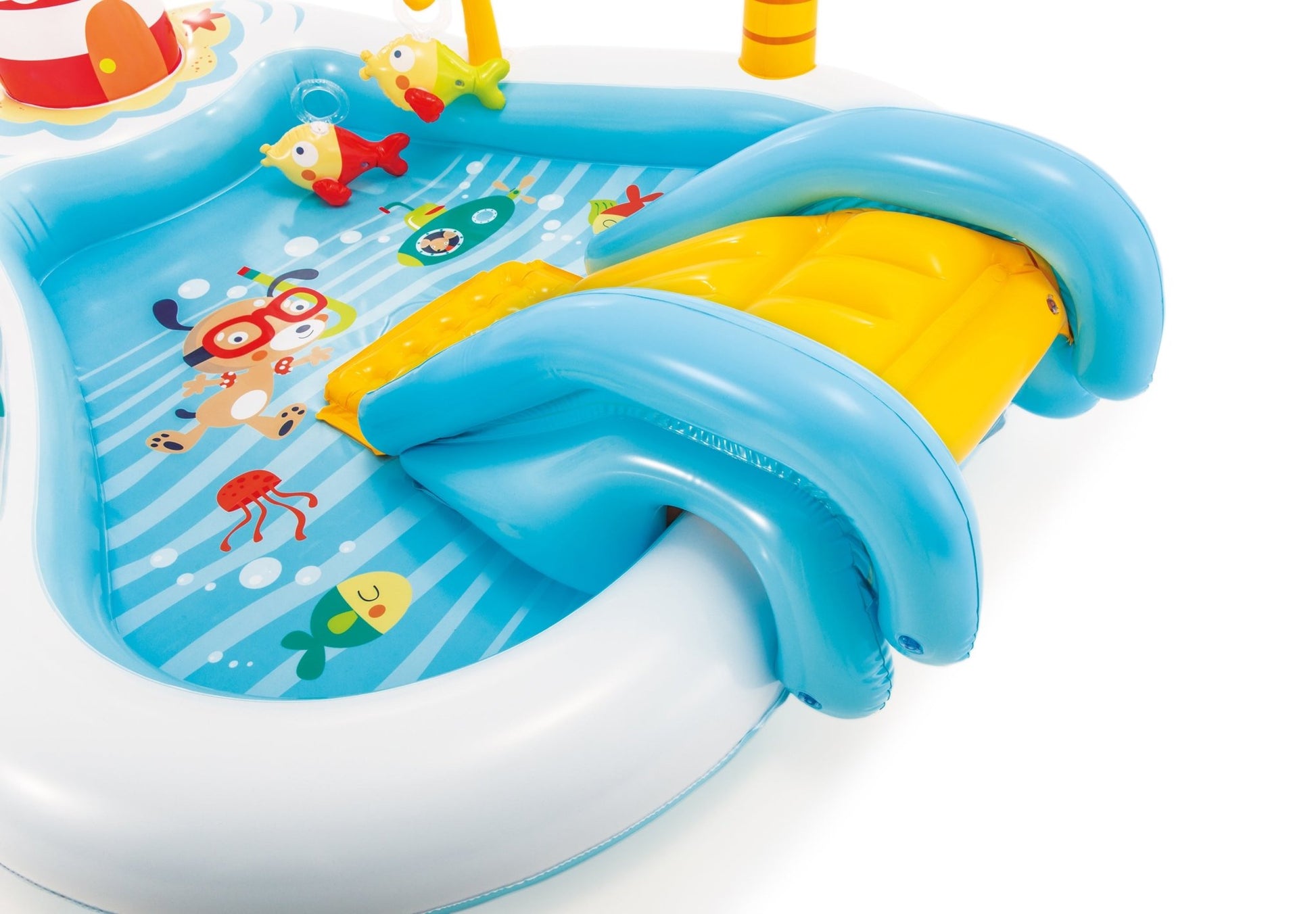 Intex Zeeparadijs bad met accessoires 218cm x 188cm x 99cm - Azzura Pool