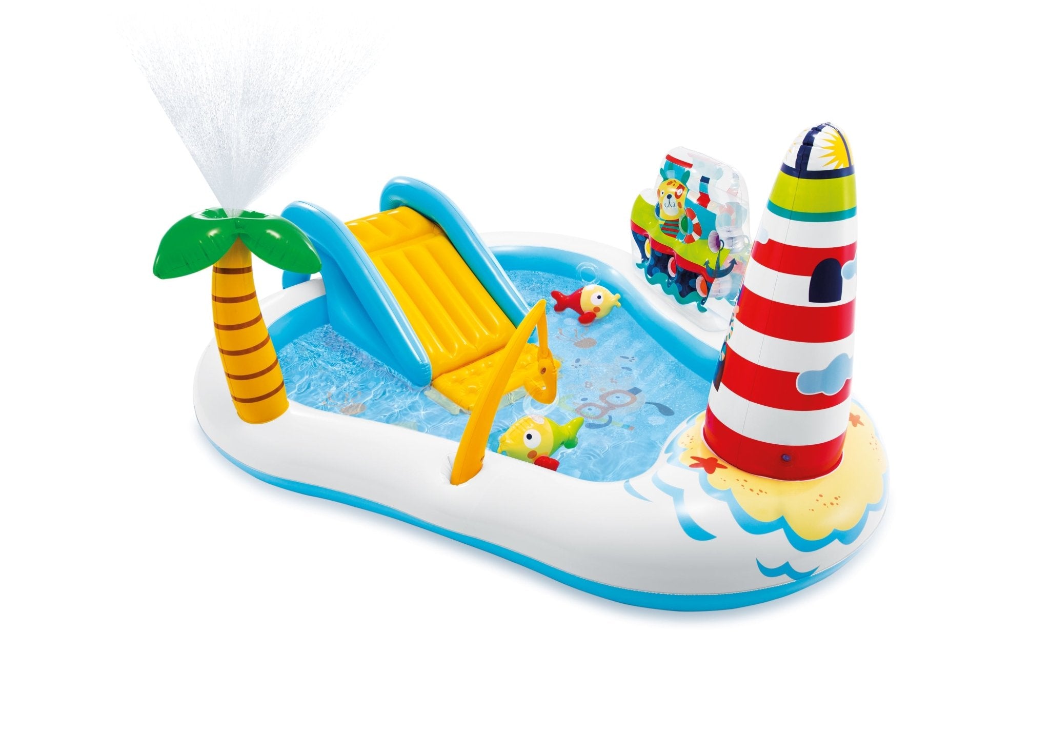 Intex Zeeparadijs bad met accessoires 218cm x 188cm x 99cm - Azzura Pool