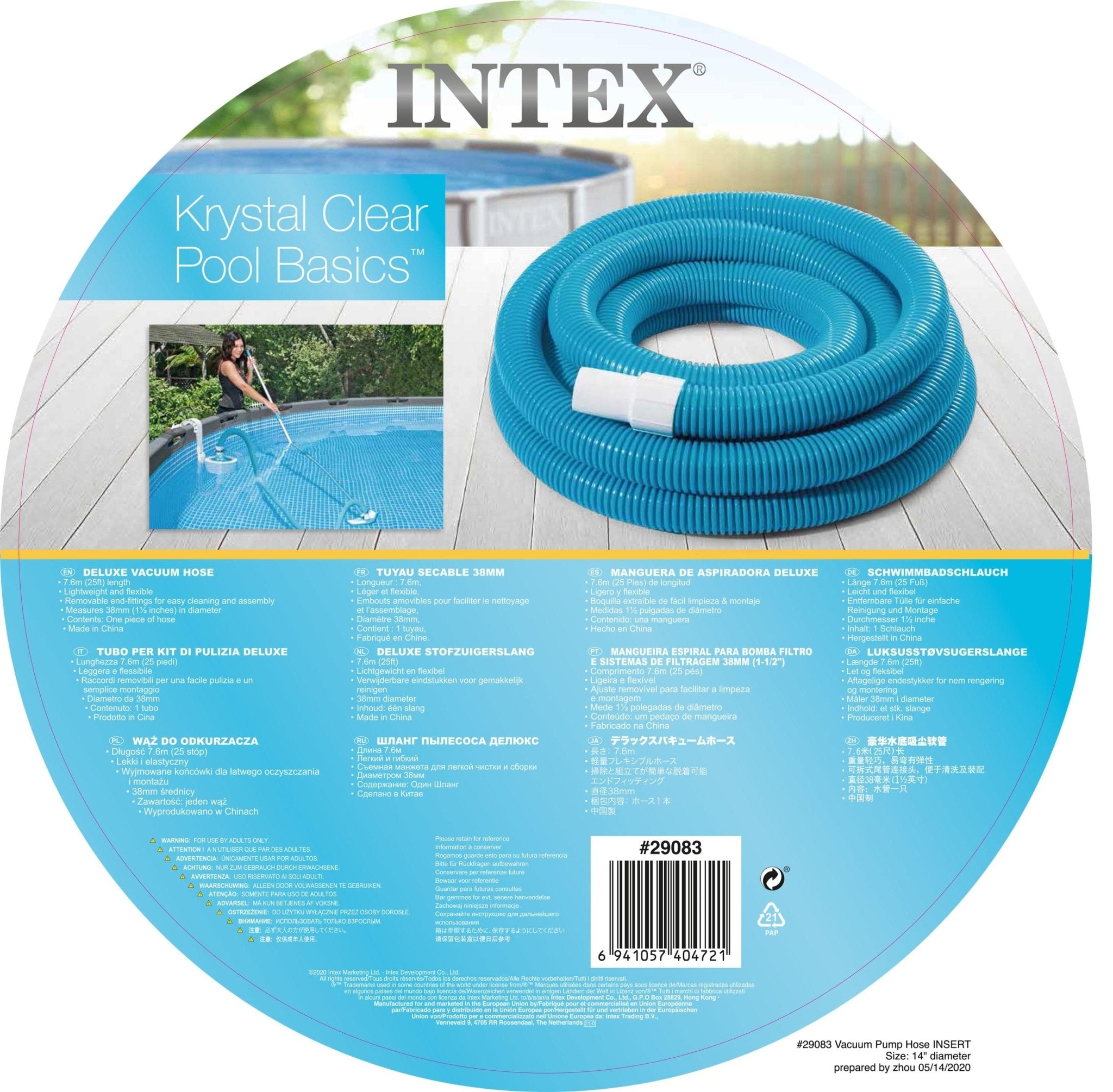 Intex zwembadslang deluxe - Azzura Pool