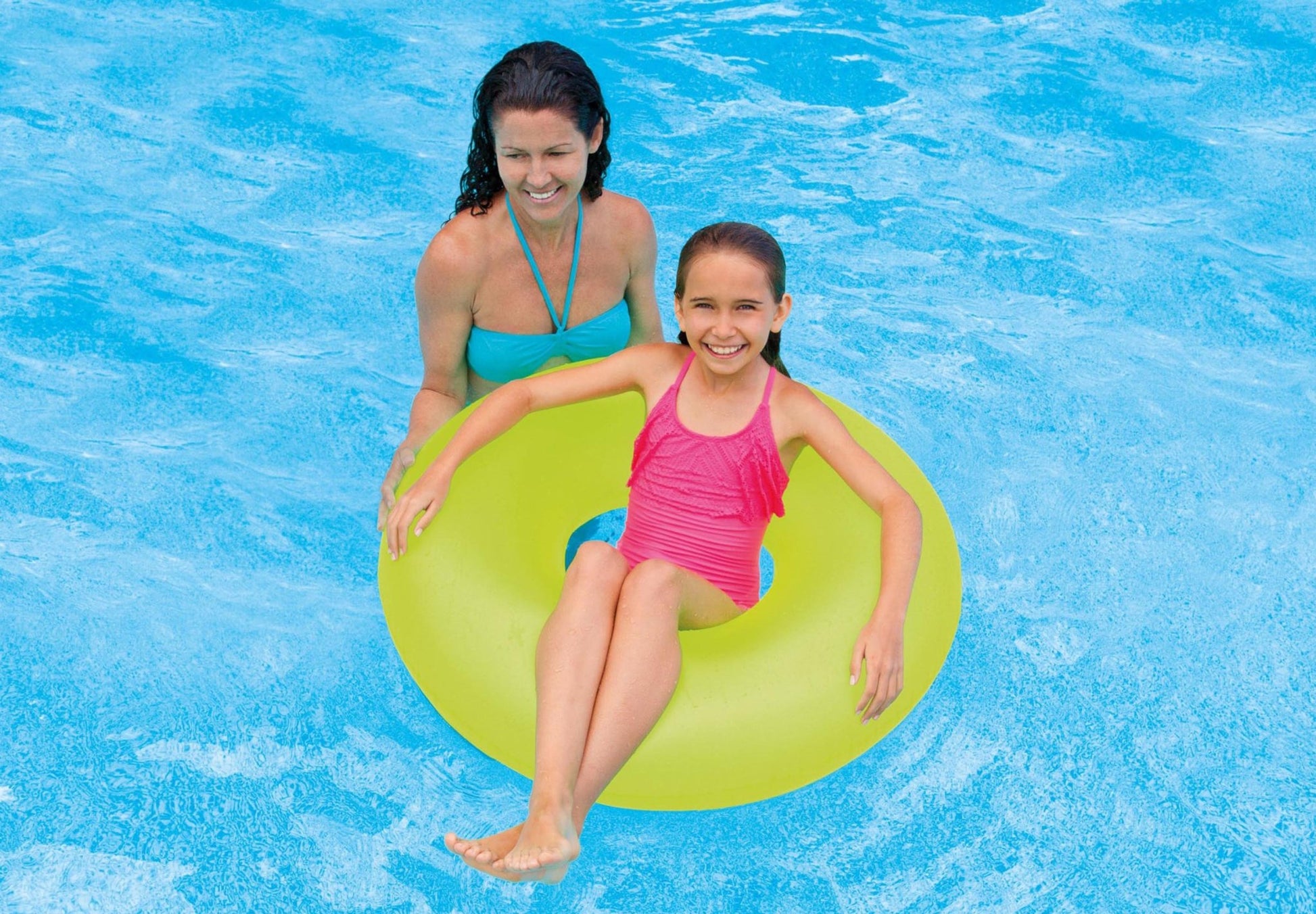 Intex zwemband Neon frost Ø 91cm - Geel - Azzura Pool