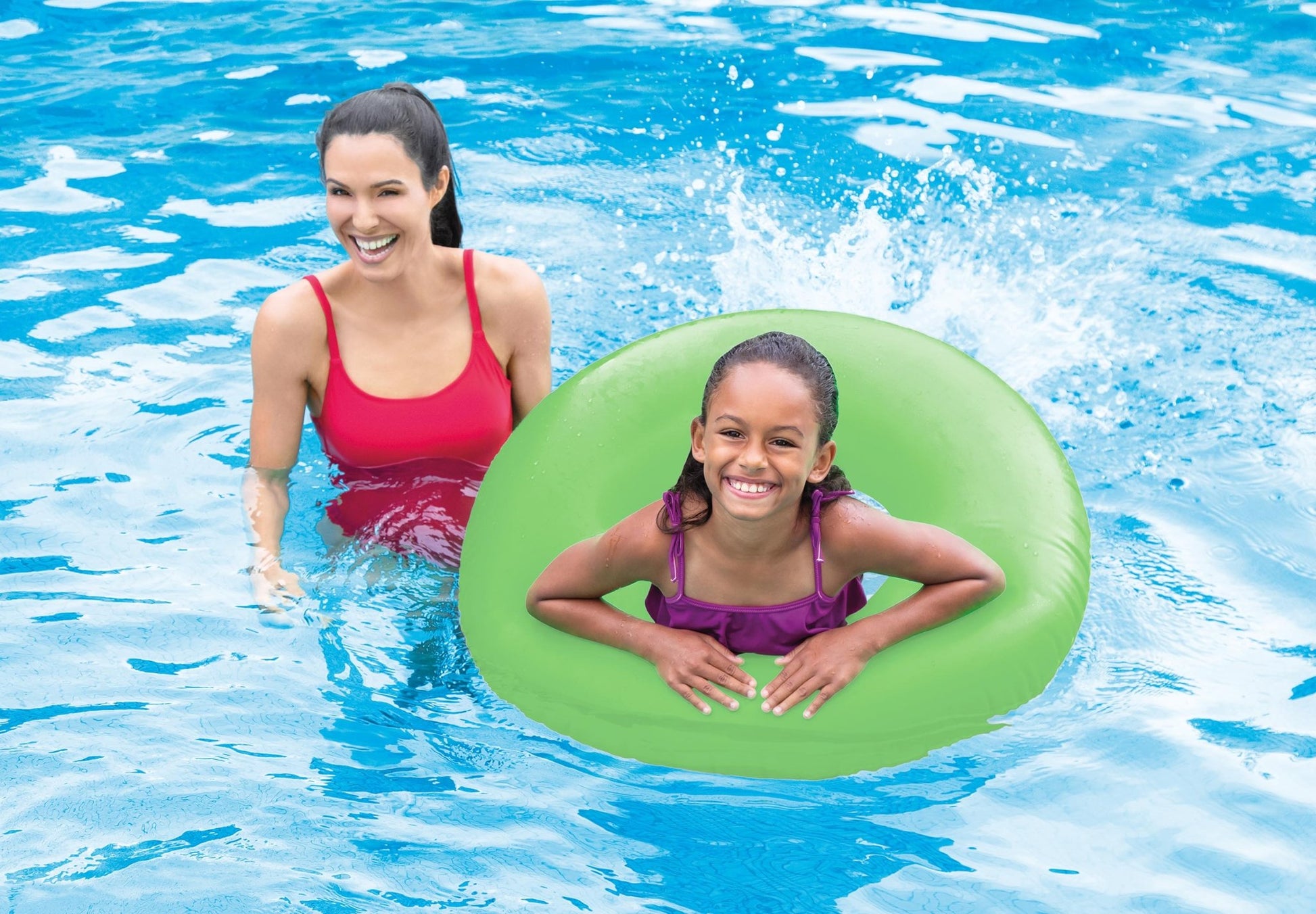 Intex zwemband Neon frost Ø 91cm - Groen - Azzura Pool