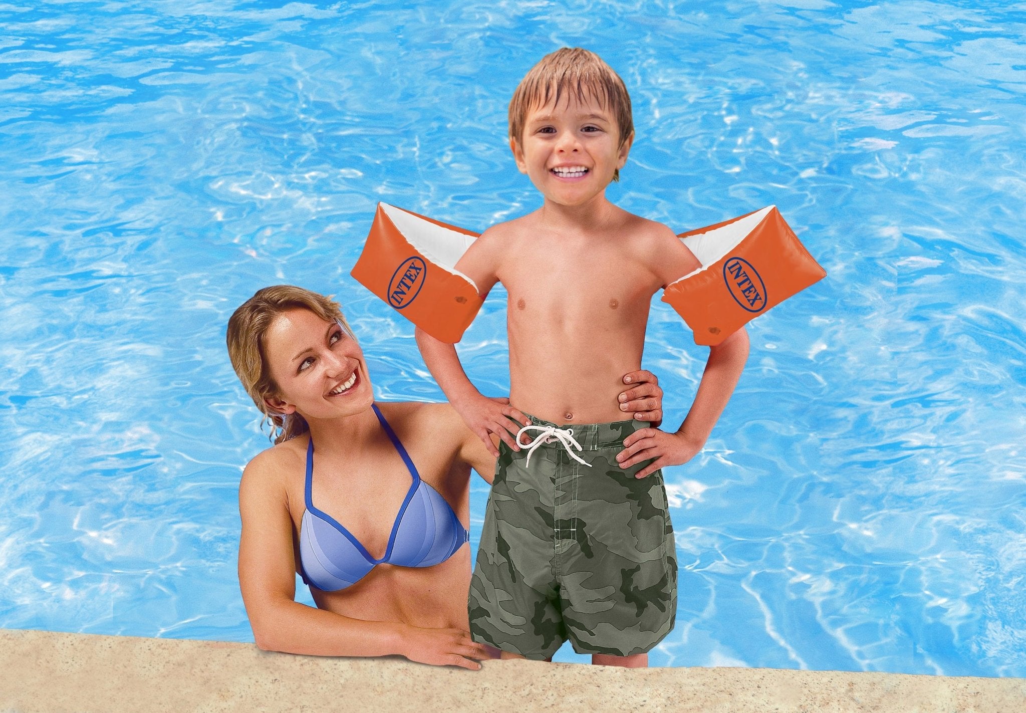 Intex zwembandjes Deluxe, 6 tot 12 jaar - Azzura Pool