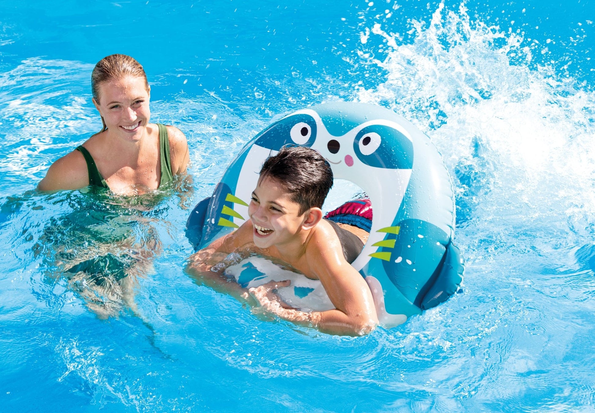 Intex Zwemring Cute Luiaard Ø76cm - Azzura Pool