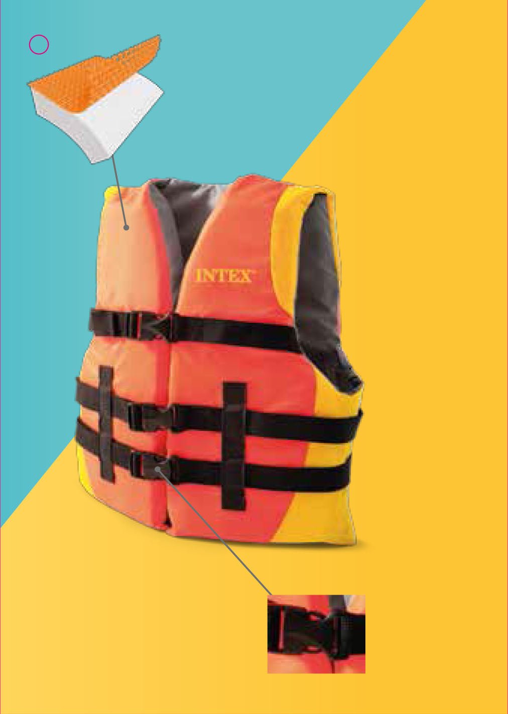 Intex Zwemvest, 30-40 kg - Azzura Pool