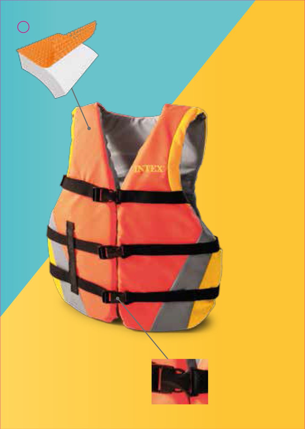 Intex Zwemvest, 40-70+ kg - Azzura Pool