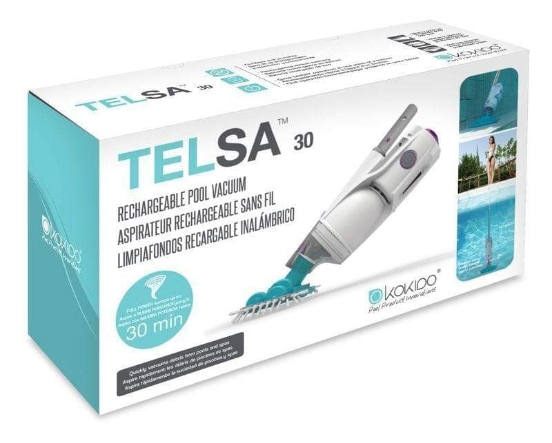 Kokido Telsa 30 herlaadbare zwembadstofzuiger - Azzura Pool
