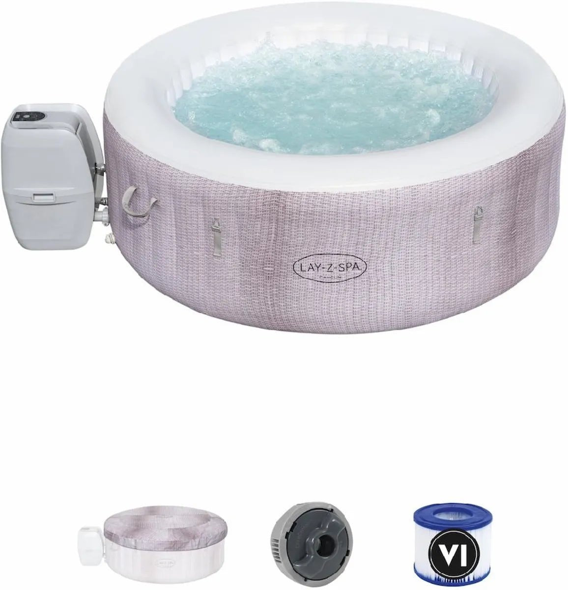Lay-Z Spa Cancun Airjet opblaasbare spa - 4 persoons - Azzura Pool