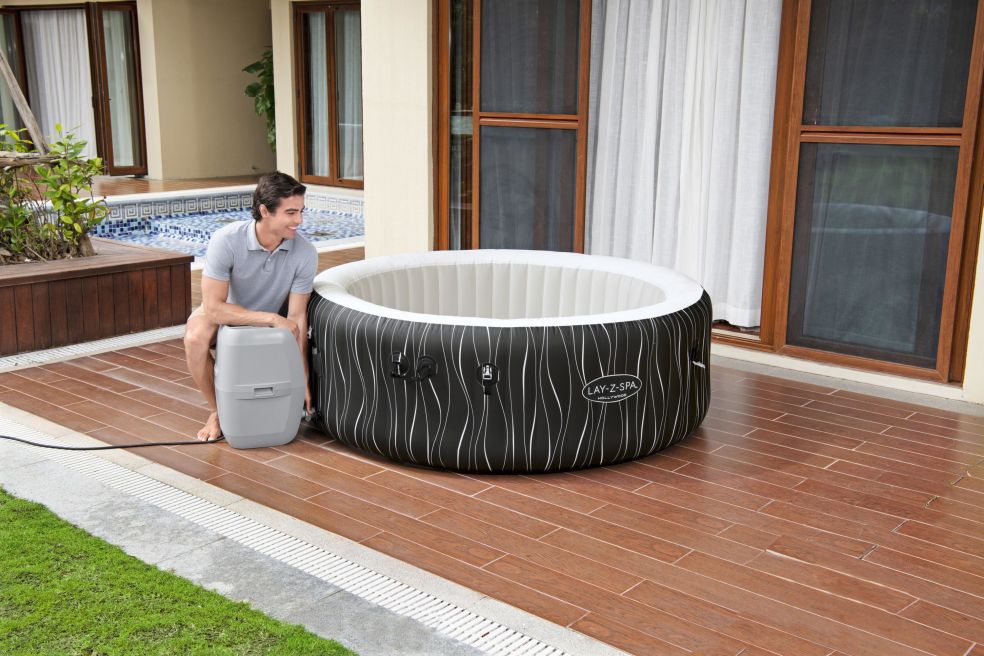 Lay-Z Spa Hollywood Airjet opblaasbare spa - 6 persoons - Azzura Pool