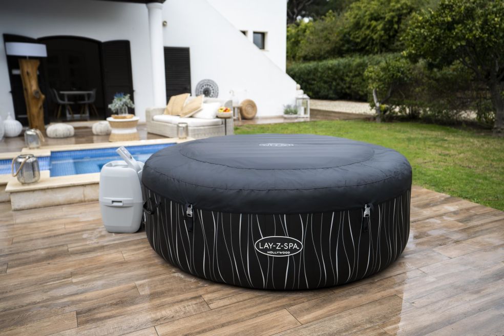 Lay-Z Spa Hollywood Airjet opblaasbare spa - 6 persoons - Azzura Pool