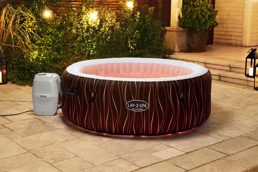 Lay-Z Spa Hollywood Airjet opblaasbare spa - 6 persoons - Azzura Pool
