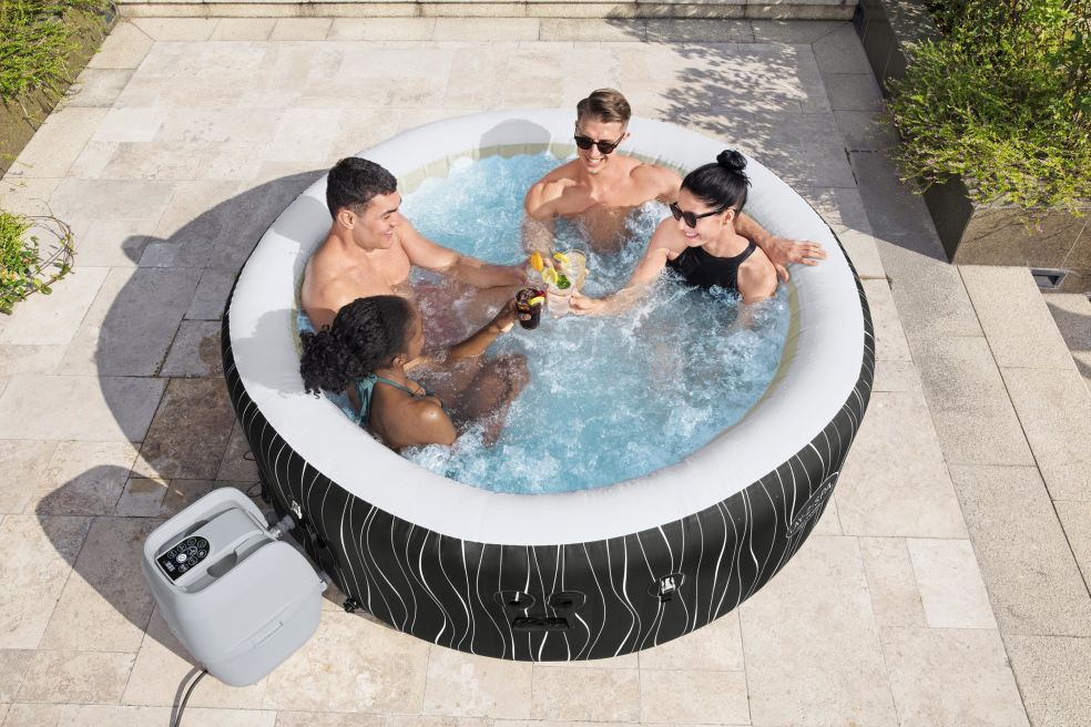 Lay-Z Spa Hollywood Airjet opblaasbare spa - 6 persoons - Azzura Pool