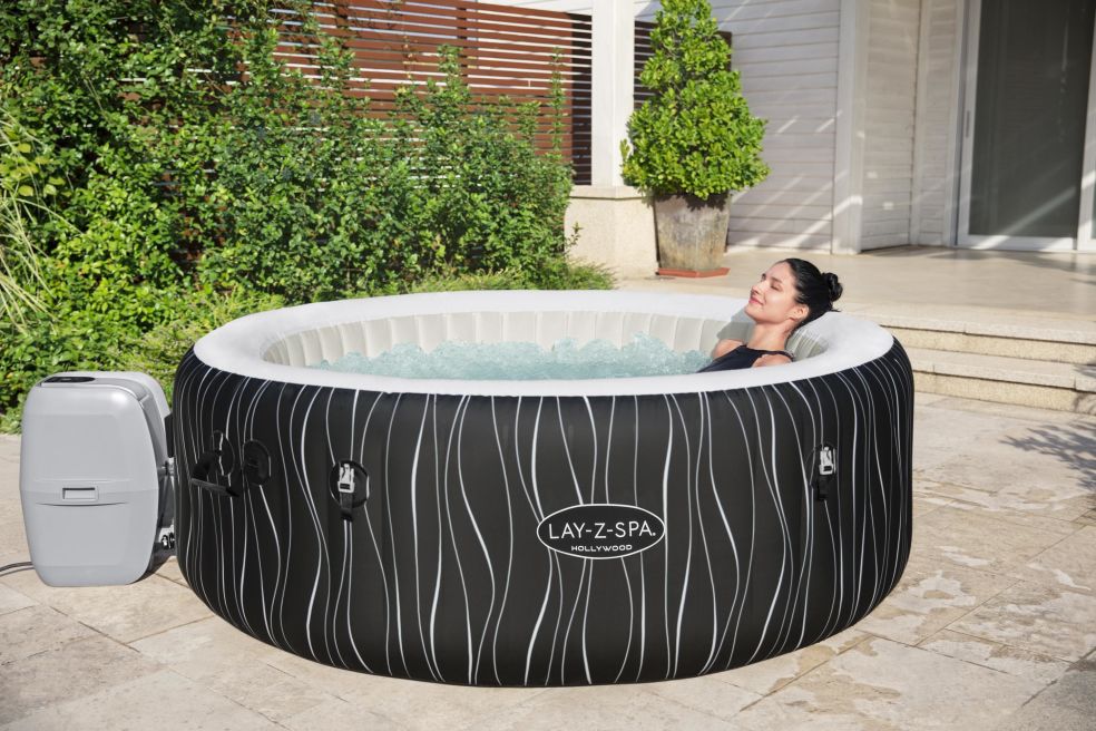 Lay-Z Spa Hollywood Airjet opblaasbare spa - 6 persoons - Azzura Pool