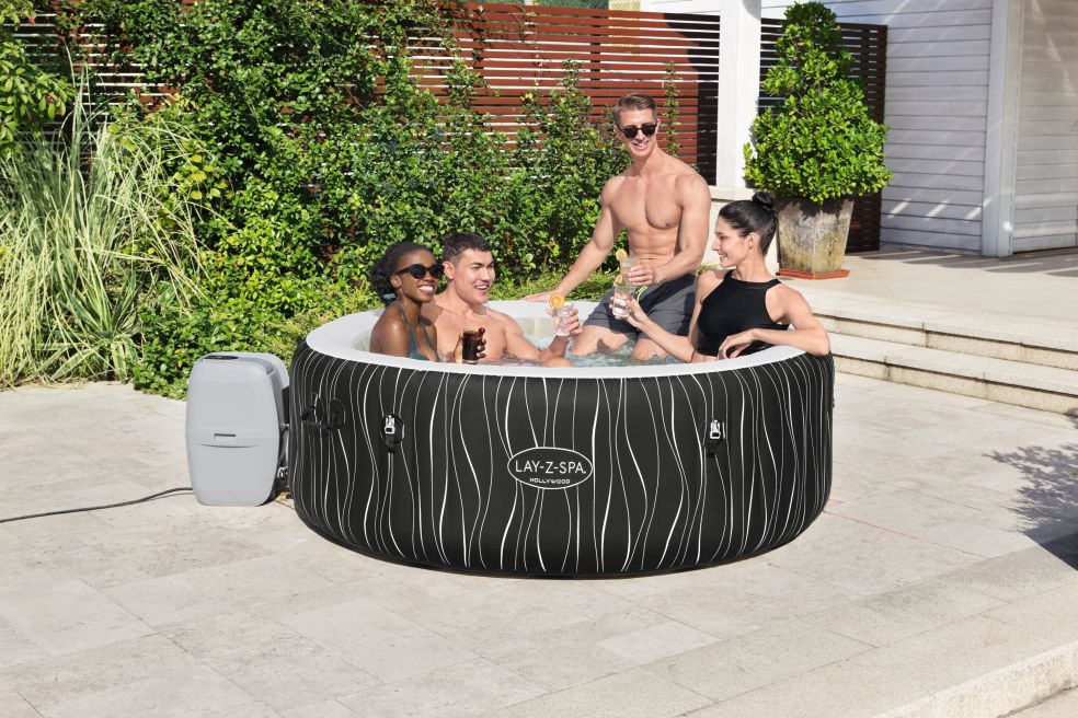 Lay-Z Spa Hollywood Airjet opblaasbare spa - 6 persoons - Azzura Pool