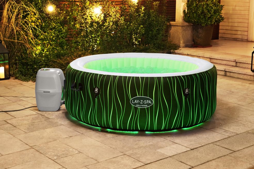 Lay-Z Spa Hollywood Airjet opblaasbare spa - 6 persoons - Azzura Pool