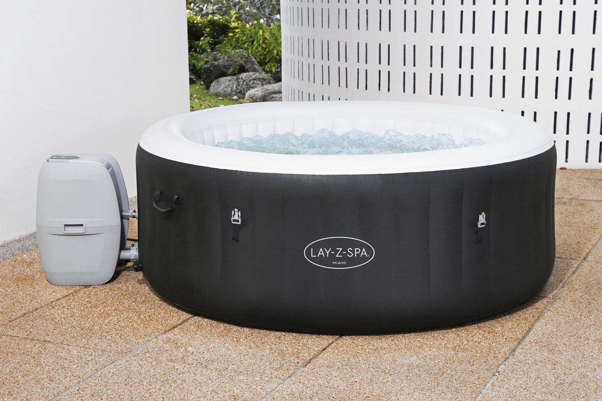Lay-Z Spa Miami Airjet opblaasbare spa - 4 persoons - Azzura Pool