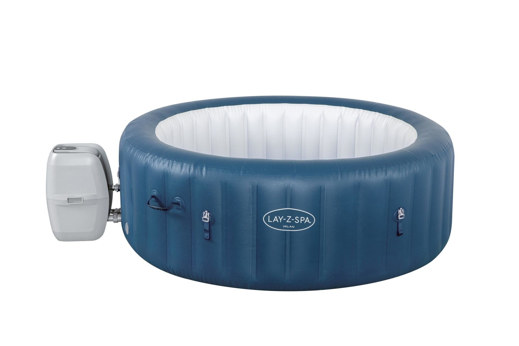 Lay-Z Spa Milan AirJet Plus opblaasbare spa - 6 persoons - Azzura Pool
