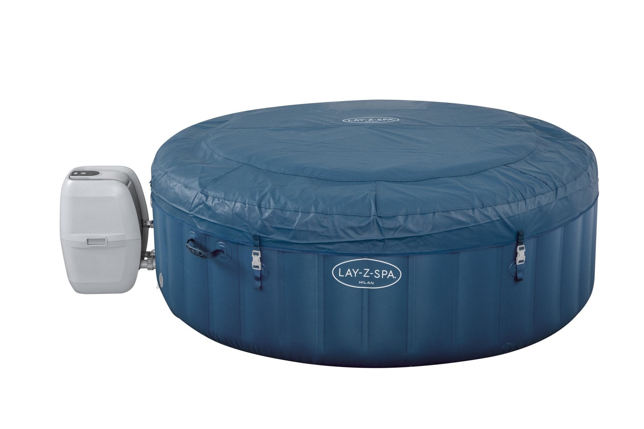 Lay-Z Spa Milan AirJet Plus opblaasbare spa - 6 persoons - Azzura Pool