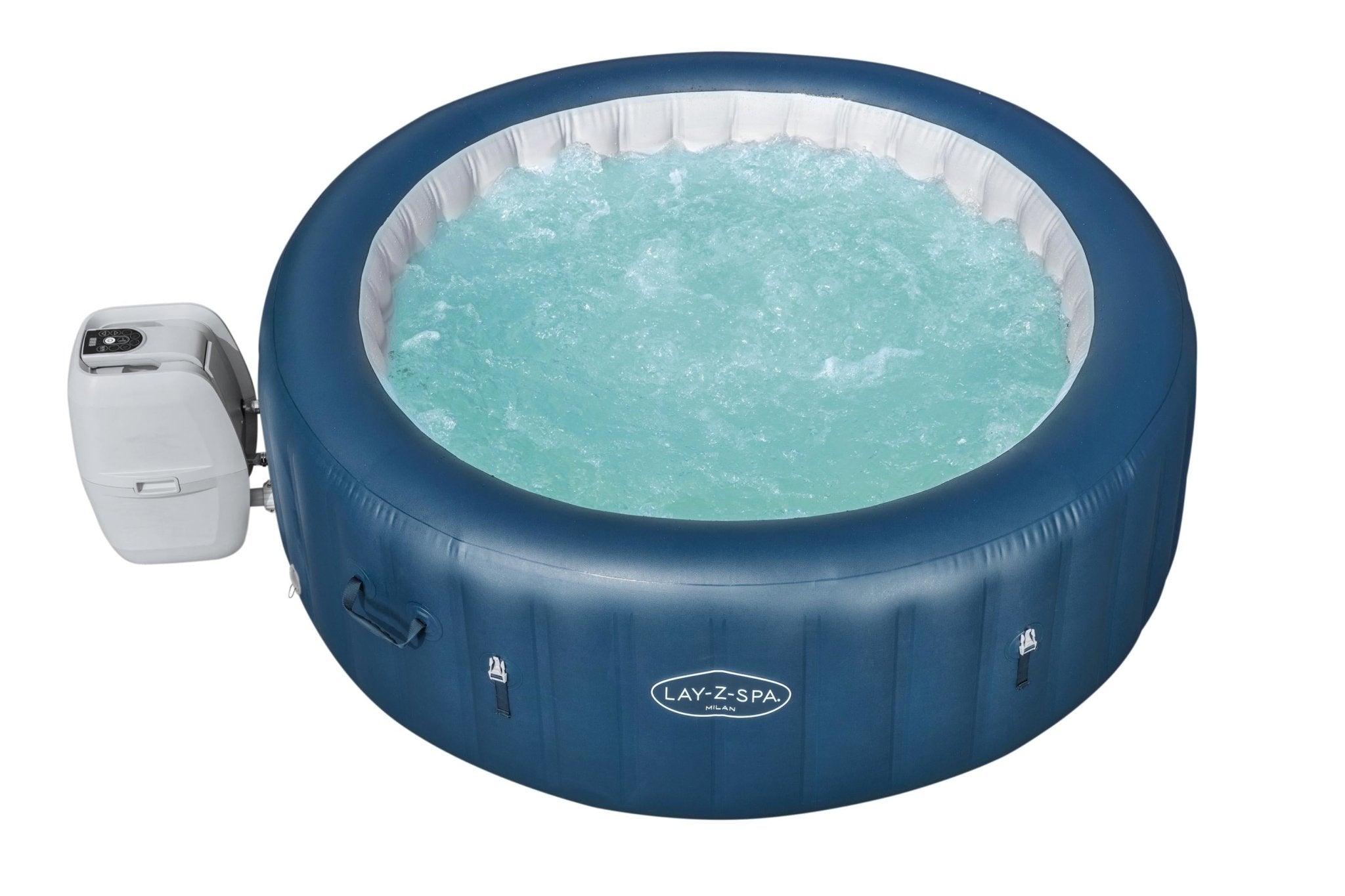Lay-Z Spa Milan AirJet Plus opblaasbare spa - 6 persoons - Azzura Pool