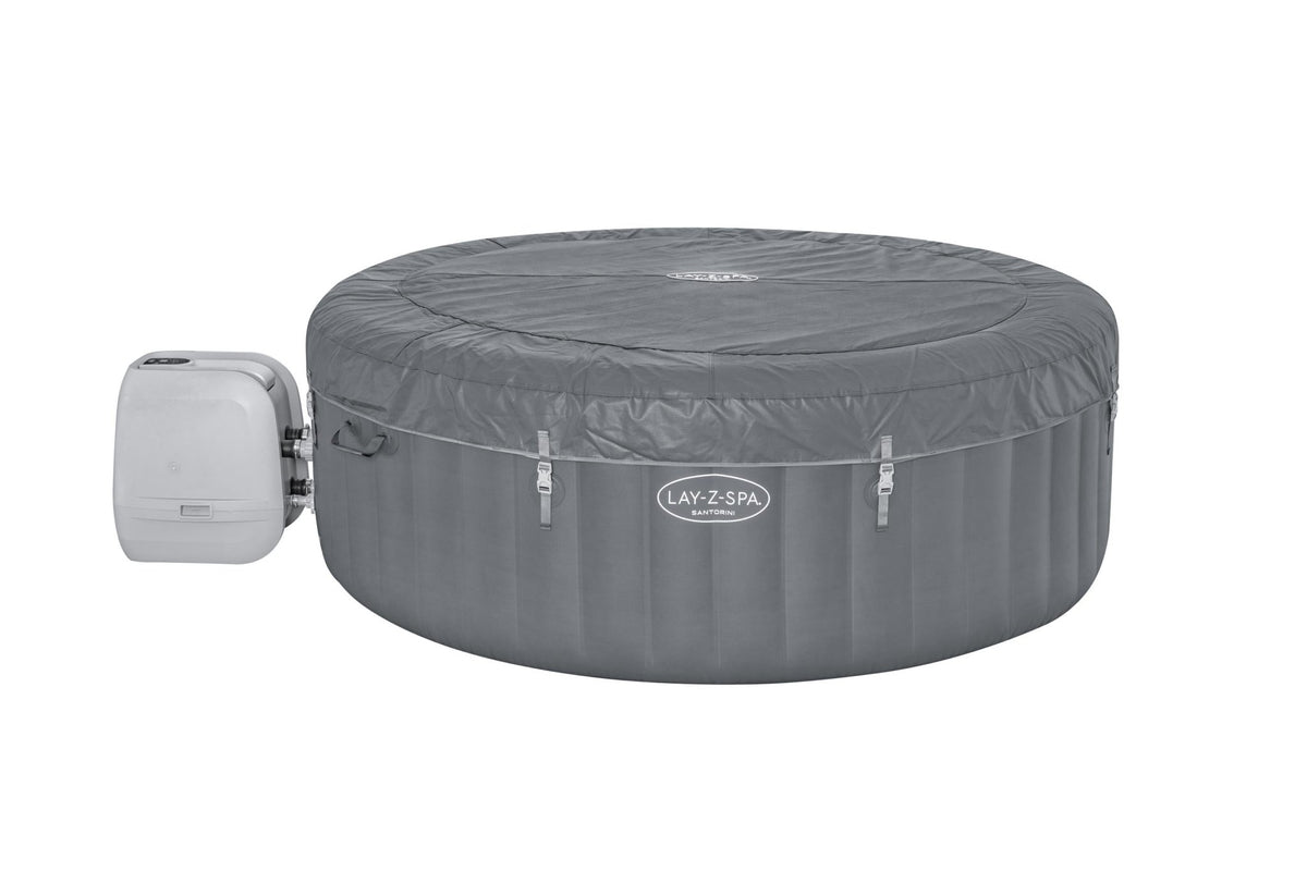 Lay-Z Spa Santorini HydroJet Pro opblaasbare spa - 7 persoons - Azzura Pool