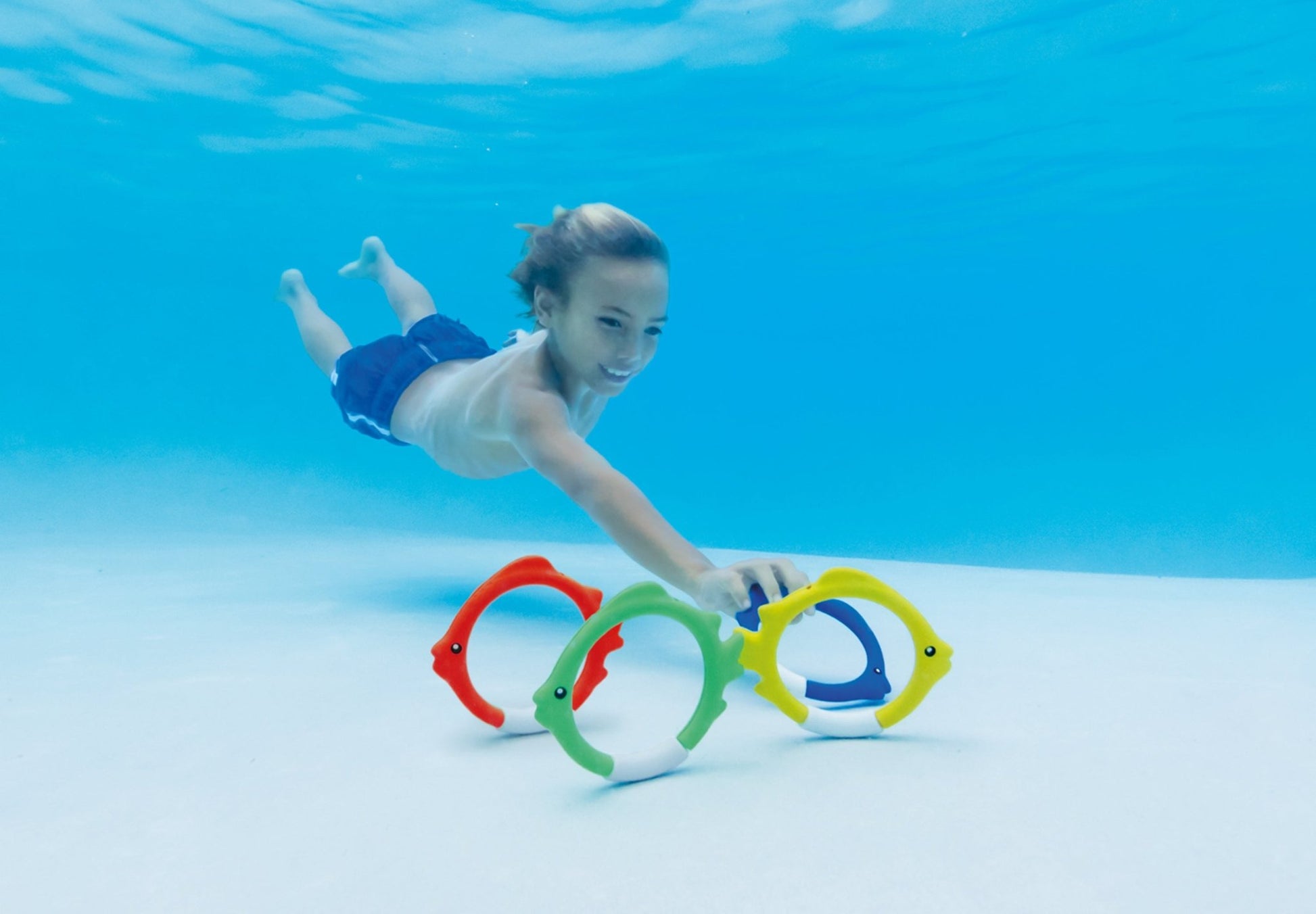 Onderwaterspeelset Intex fish rings set van 4 - Azzura Pool