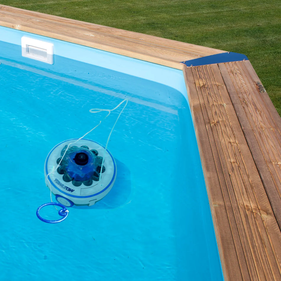 Robot aspirapolvere a batteria per piscine fuori terra, 27W