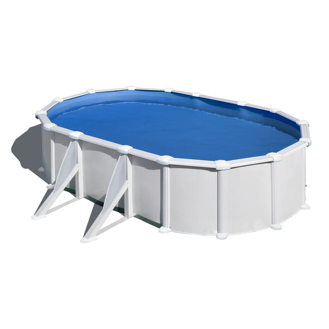 Piscine ovale Gré Atlantis 527 cm x 500 cm x 132 cm